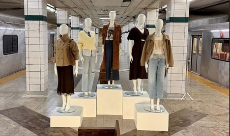 Subway Station Fashion Takeovers
