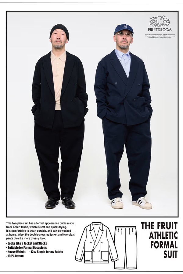 Machine-Washable Cotton Suits