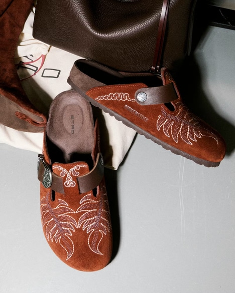 Embroidered Collaboration Clog Designs