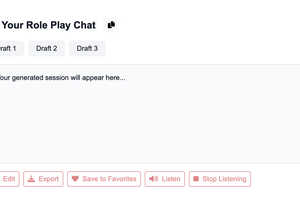 Interactive Roleplay Tools: AI Role Play Generator Creates Custom ...