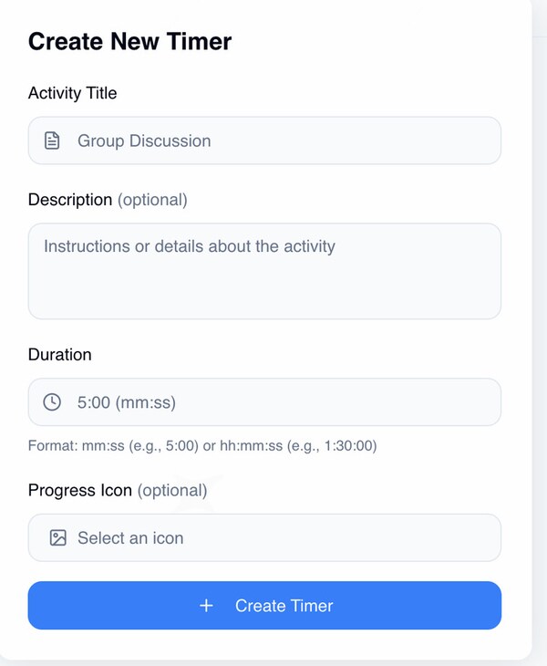 Visual Classroom Timers : Classroom Timer