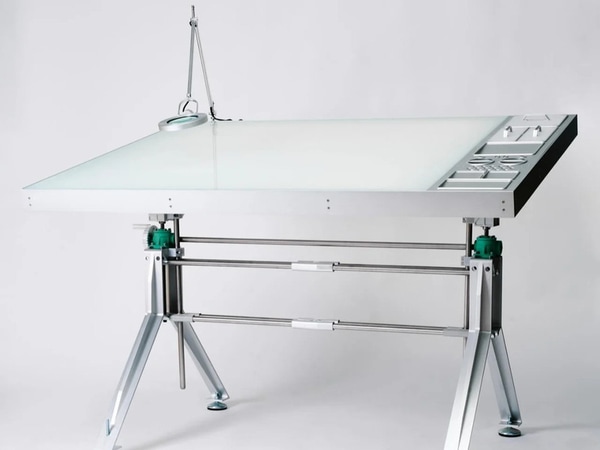 Brass-Gear Drafting Tables: Daniel Arsham’s Drafting Table Integrates ...