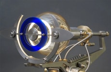 Artful Sculptural Steel Lamps