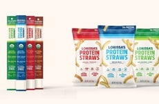 Plant-Based Protein Straw Snacks