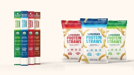 Plant-Based Protein Straw Snacks