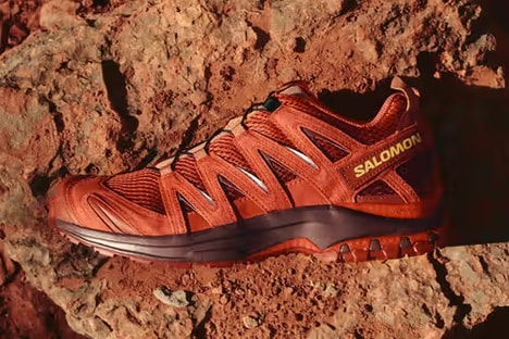 Dusty-Red Trail Footwear Capsules