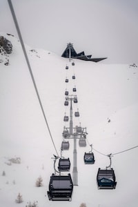 Mountain Cable Car Stations Image 2
