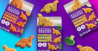 Dinosaur-Shaped Veggie Nuggets Image 1