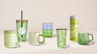 Spring-Themed Pastel Drinkware Image 1