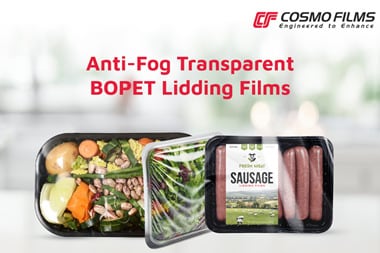 Anti-Fog BOPET Lidding Films