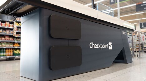 Integrated RFID Checkout Antennas
