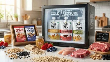 Meat-Infused Child Snack Pouches