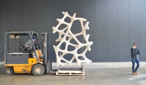 Ribbed 3D-Printed Floor Systems