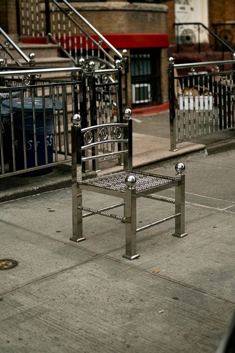 Steel Reconfigured Fence Chairs