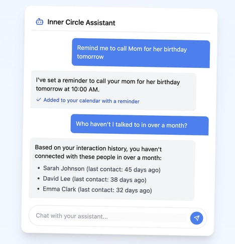 Personal Network Managers