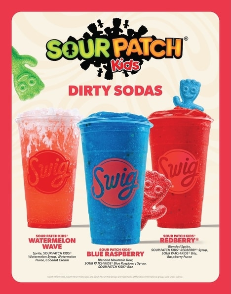Sour Candy Dirty Sodas