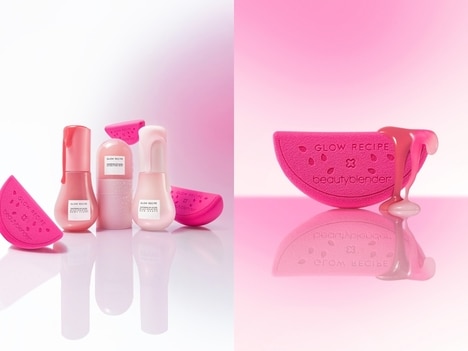 Watermelon-Inspired Beauty Sponges