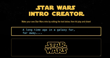 Cinematic Text Generators