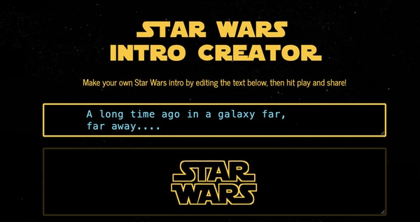 Cinematic Text Generators