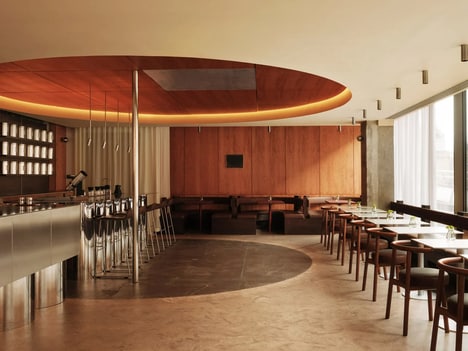 Riverside Caf&eacute; Interiors