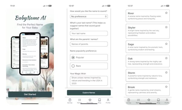 AI Baby Name Generators: BabyName AI Helps Parents Discover And ...