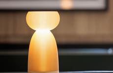 Sculptural Table Lamps