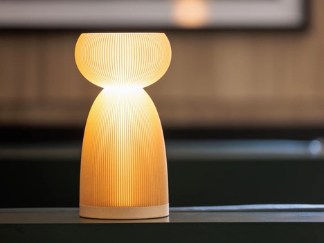 Sculptural Table Lamps