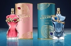 Gold-Metallized Fragrance Jewelry Accessories