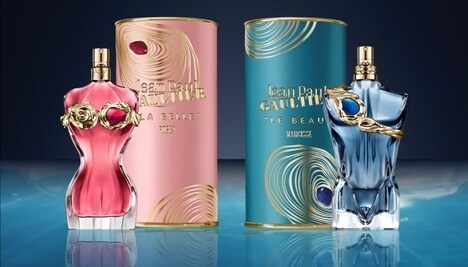 Gold-Metallized Fragrance Jewelry Accessories