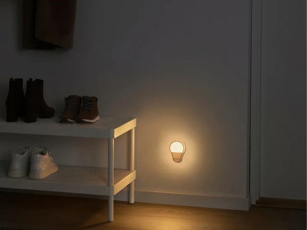 Lightbulb-Shaped Stick-On Nightlights