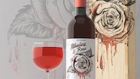 Dotwork Wine Label Designs