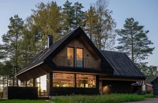 Dark Timber Forest Houses