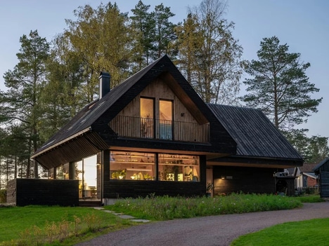 Dark Timber Forest Houses