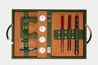 Handcrafted Leather Golf Sets Image 1