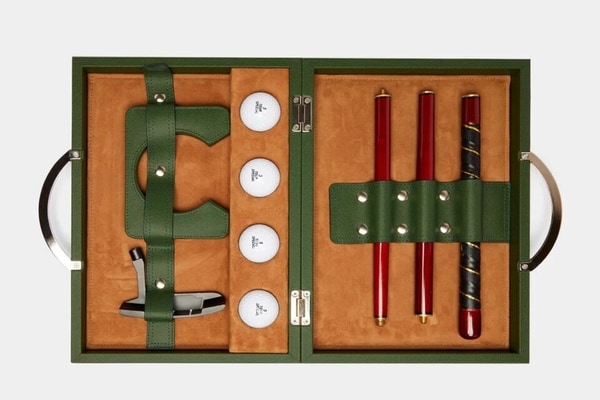 Handcrafted Leather Golf Sets