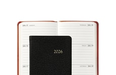 Compact Leather Datebooks