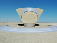 Mirrored Sand Cone Sculptures Image 1