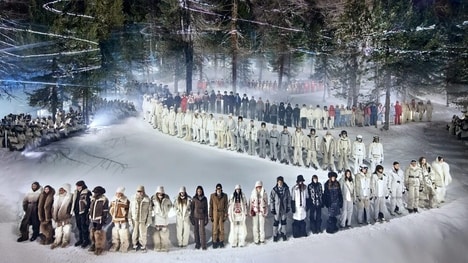 Snow-Covered Winer Capsule Runways