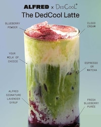 Aromatic Lavender-Blueberry Lattes Image 2