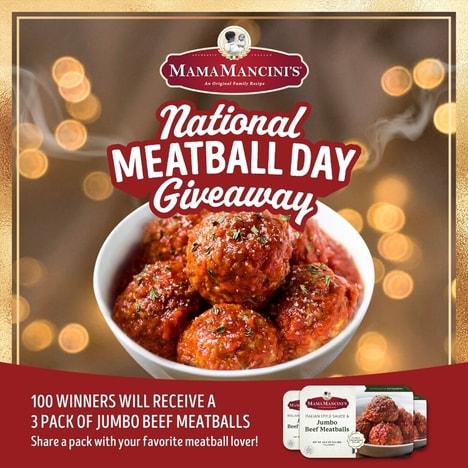 Meatball Day Giveaways