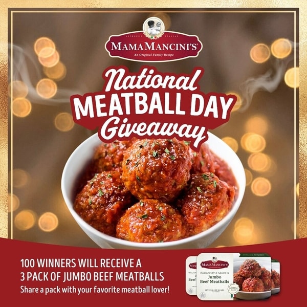 Meatball Day Giveaways