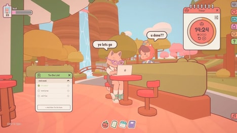 Productivity Co-Working Games