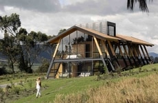 Hillside Wooden Rib Houses