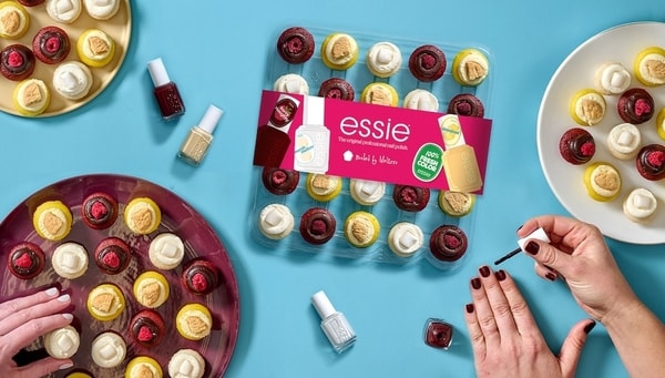 Nail Polish-Inspired Cupcakes