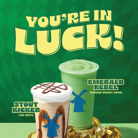 Festively Irish Cafe Drinks