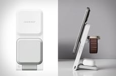 Collapsible Triple-Device Chargers