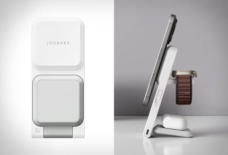 Collapsible Triple-Device Chargers