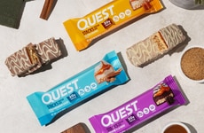 Layered Multi-Textured Protein Bars