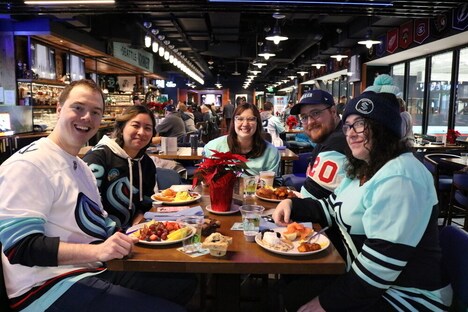 Hockey-Themed Pancake Events