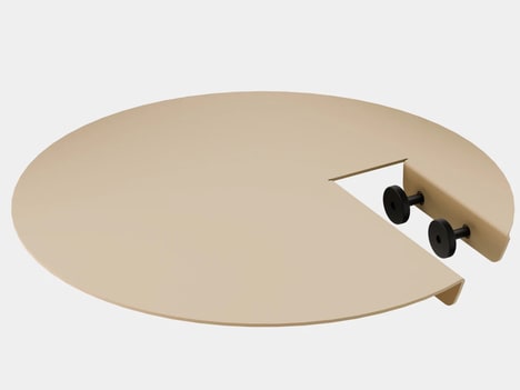 Clamp-On Circular Shelves